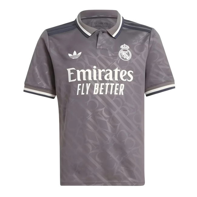 Premium 2024-2025 Real Madrid Third With Vintage Design