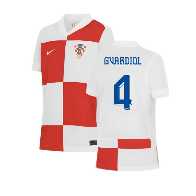 Authentic 2024-2025 Croatia Home Durable Championship Soccer