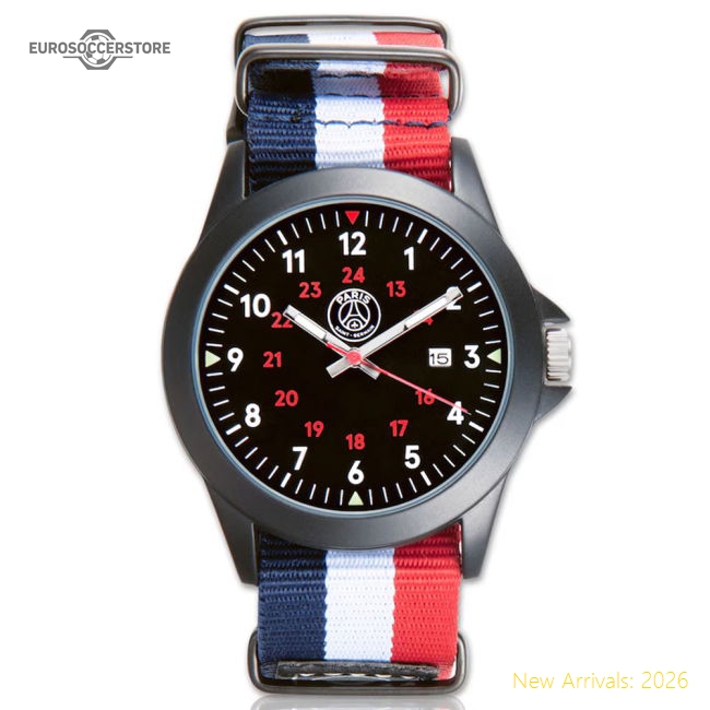 Superior Paris Saint Germain Fc Mens Sports Watch - Match Quality