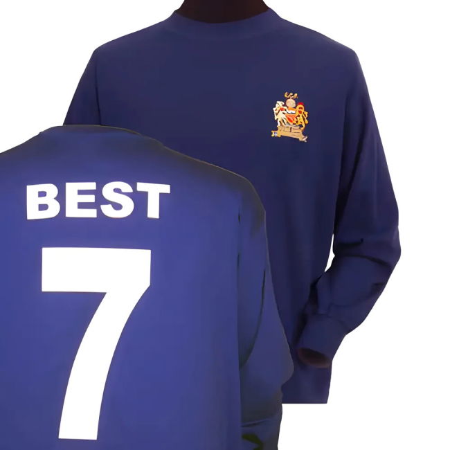 Cost-Effective Manchester Reds 1968 'Best' Premium Quality Jersey