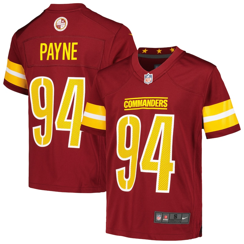 None Daron Payne Washington Commanders Retro Game-Day Essential