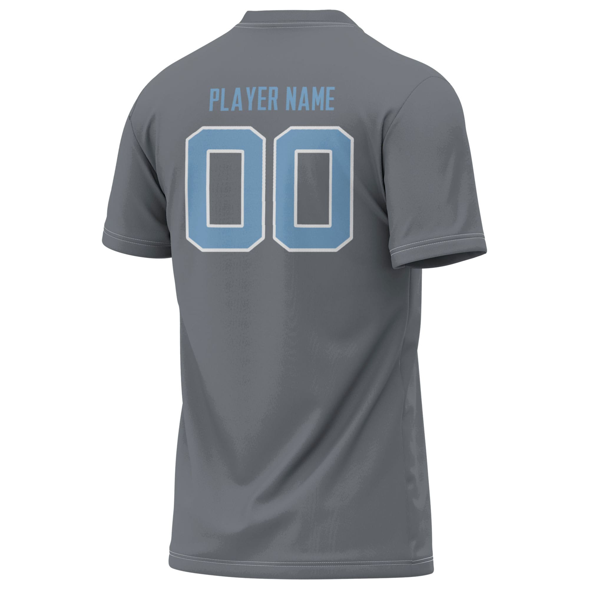 [NJP] North Carolina Tar Heels GameDay Greats Unisex NIL Pick-A-Player Lightweight Women's Soccer Jersey - Gray
