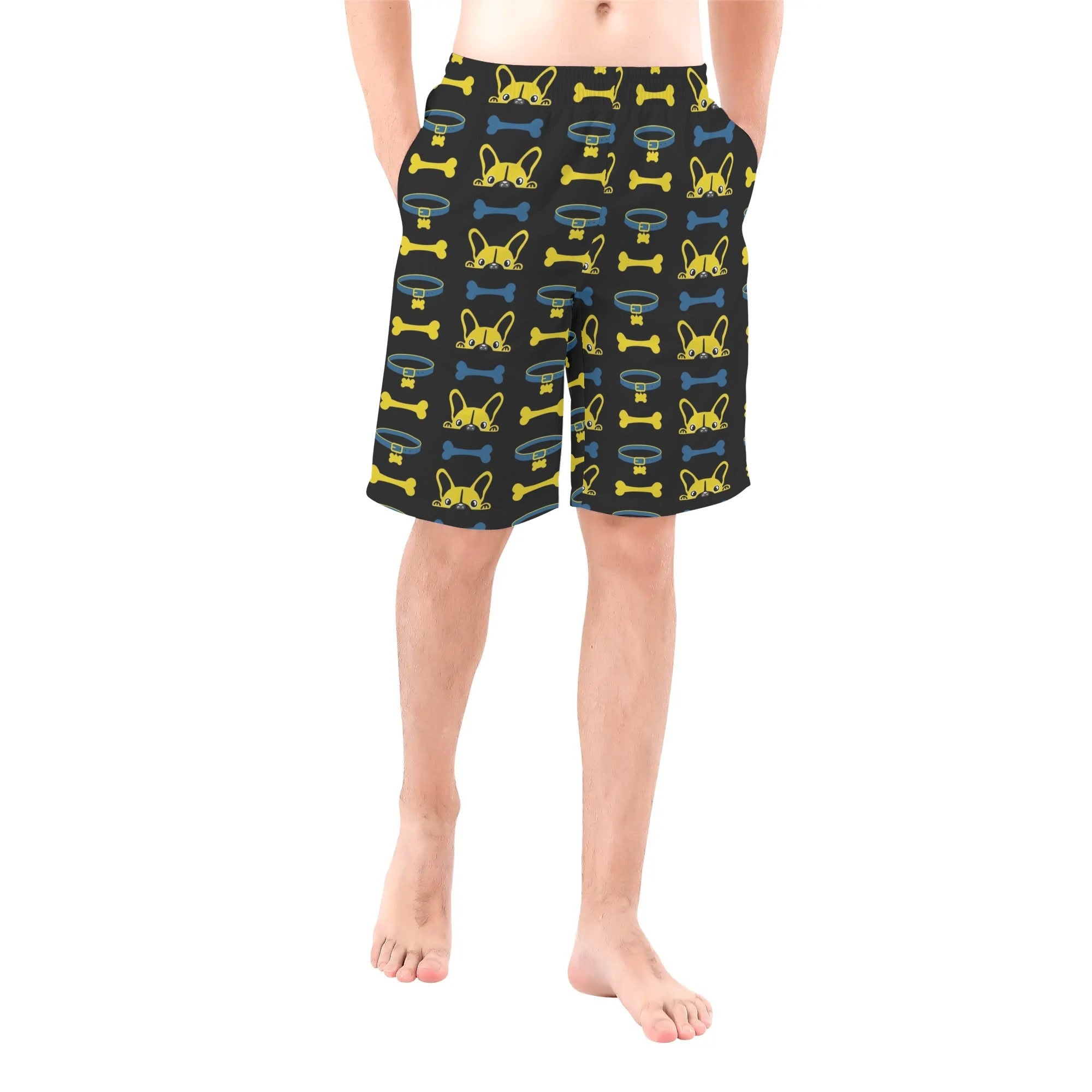 - Comfortable Mens All Over Print Shorts Winter Wear | Safe For Paws