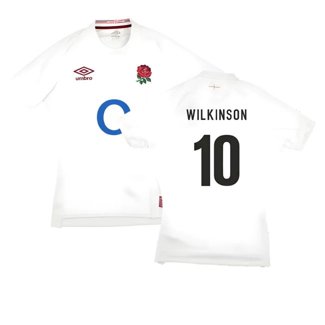 Wilkinson 10 Replica Quality England Home Fan Jersey (Adults) (4)