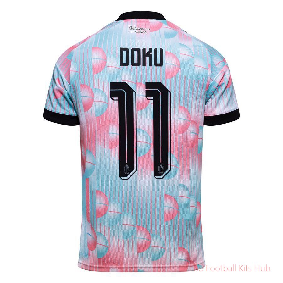 Belgium Away Shirt World Cup 2026 DOKU 11