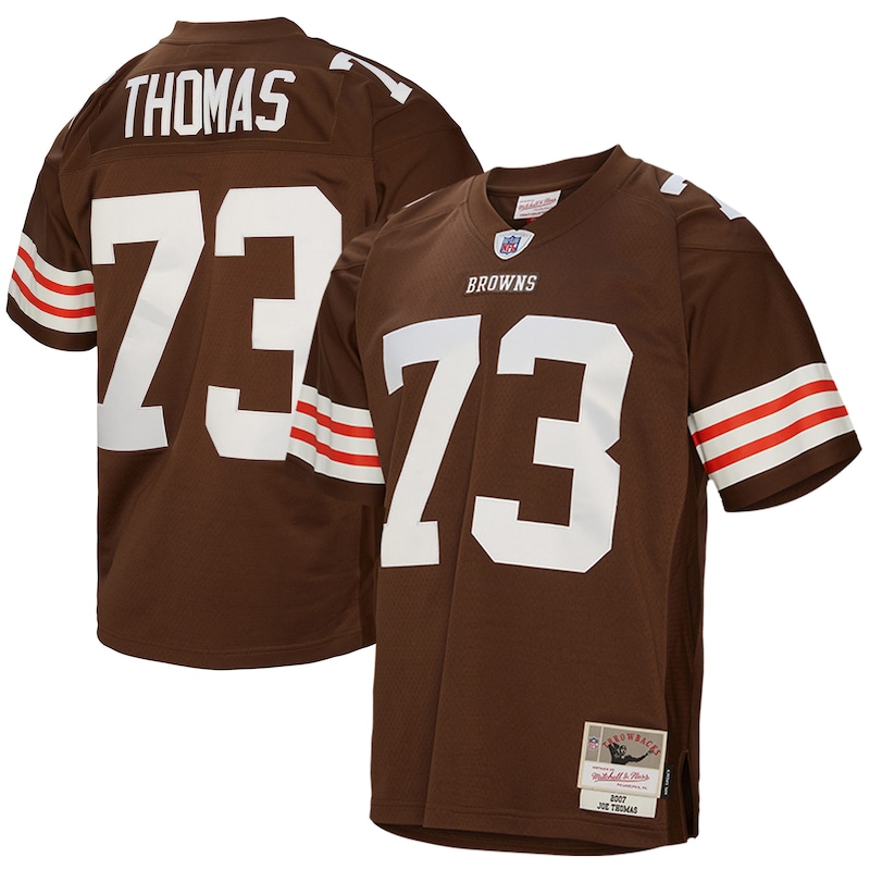 None Joe Thomas Star Player CLE Browns Game-Ready Jersey for NFL Fans