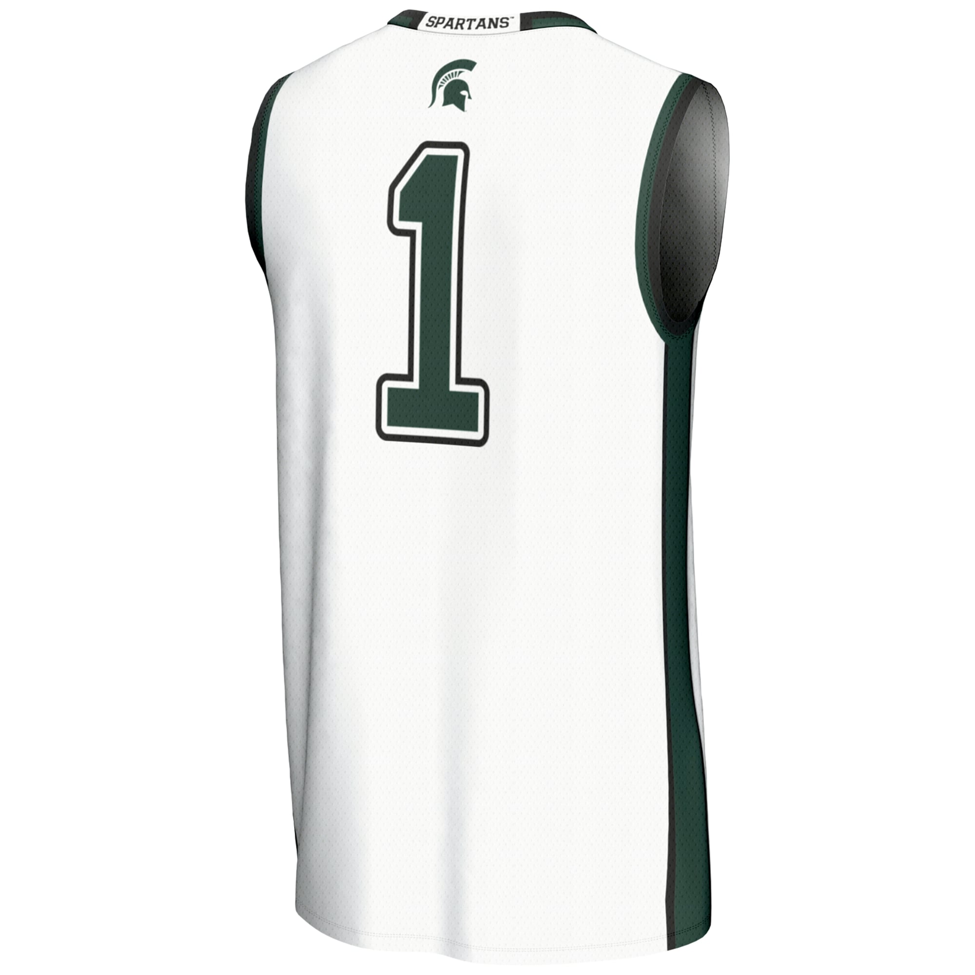 [NJP] Michigan State Spartans GameDay Greats Youth Lightweight Basketball Jersey - White