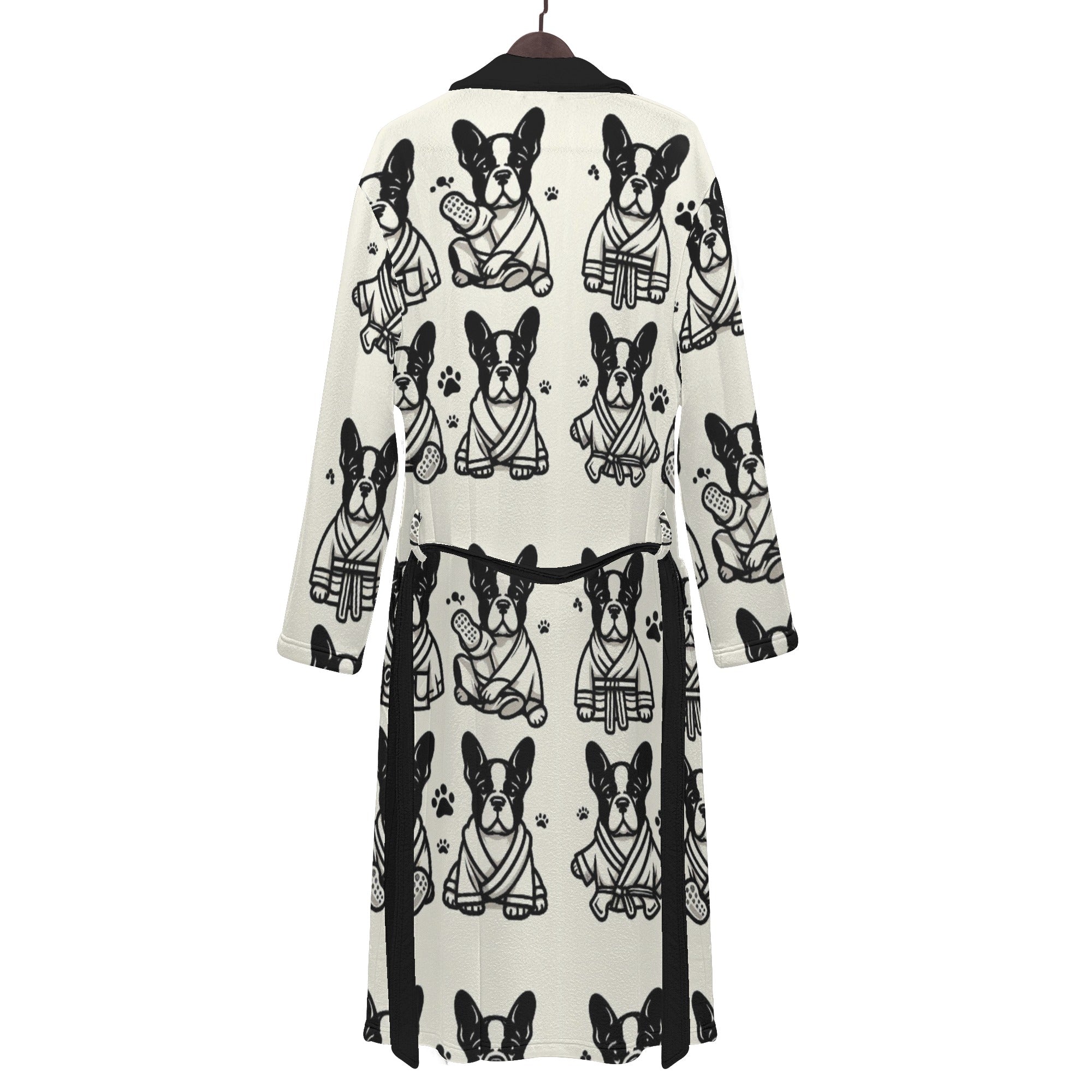 Trendy High-Quality Duke - Men Bathrobe for French Bulldog Lovers