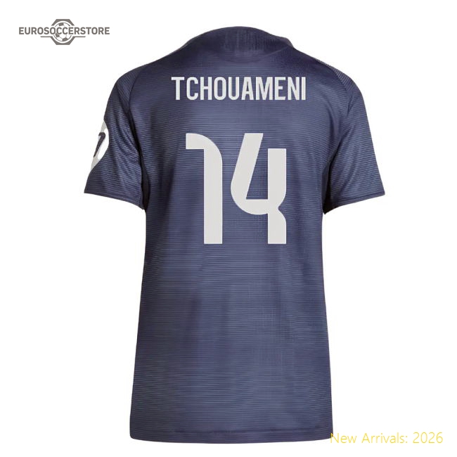 2025-2026 Football Team Ladies Stylish Tchouameni Jersey Climacool