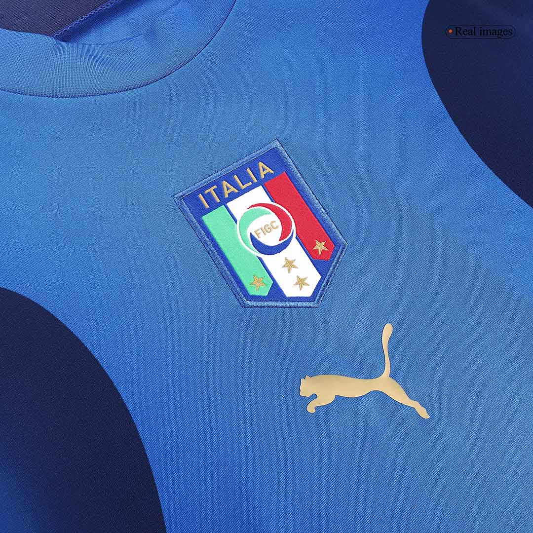 Retro 2006 Italy Home  Soccer Jersey Authentic Kit