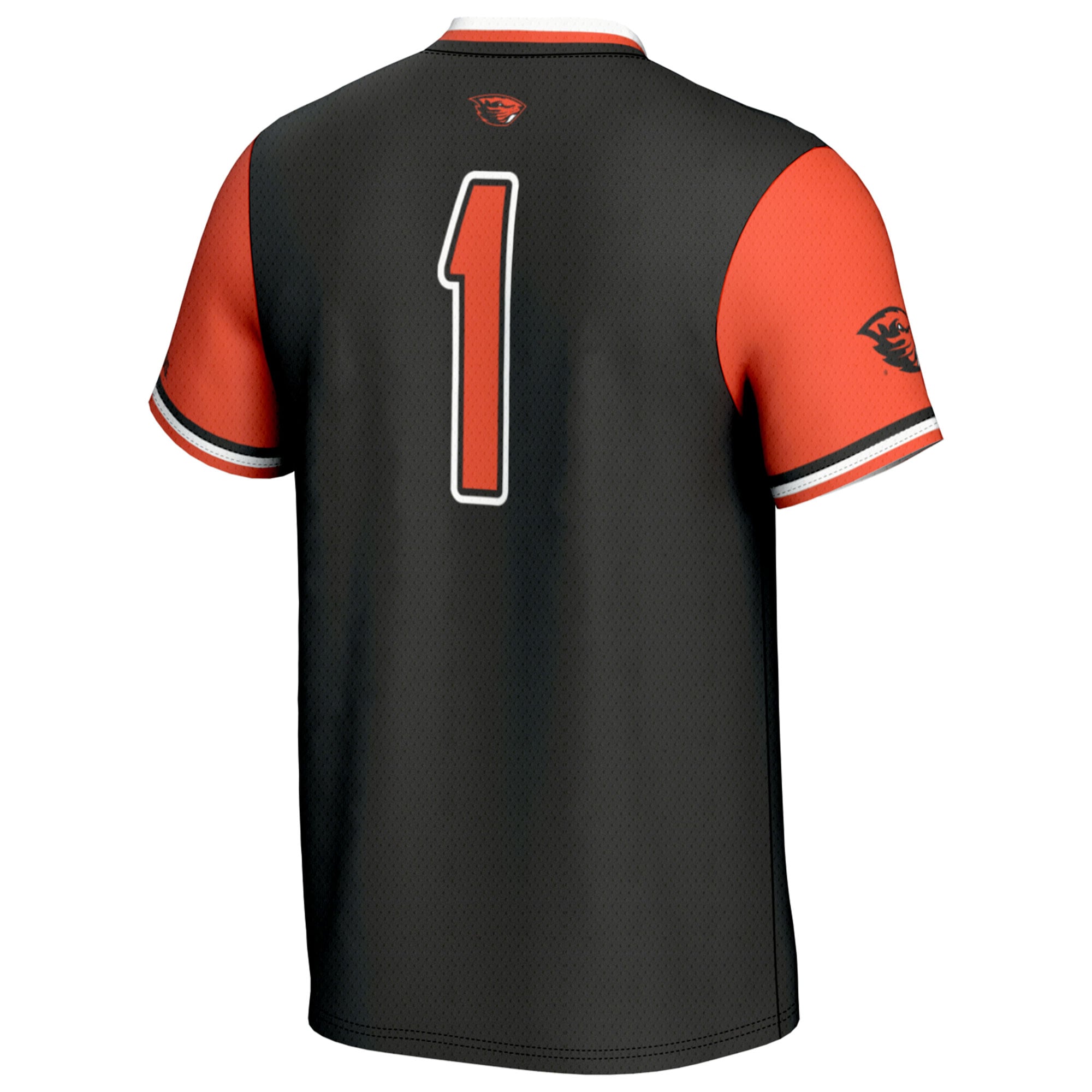 #1 Oregon State Beavers GameDay Greats Youth Softball Fashion Jersey - Black