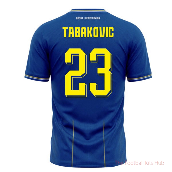 Bosnia And Herzegovina 2026-2027 Home Shirt (Tabakovic 23)