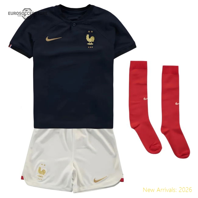 France 2022-2023 Durable Home Kit - Athletic Retro Fashion-forward