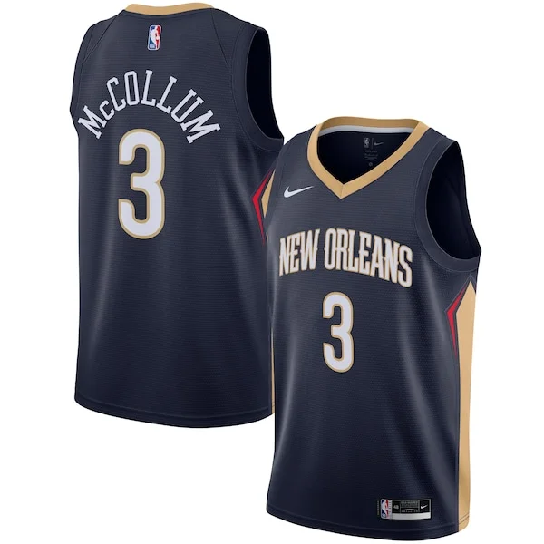 C.J. McCollum NOP Professional Team Jersey - Navy - Licensed Product
