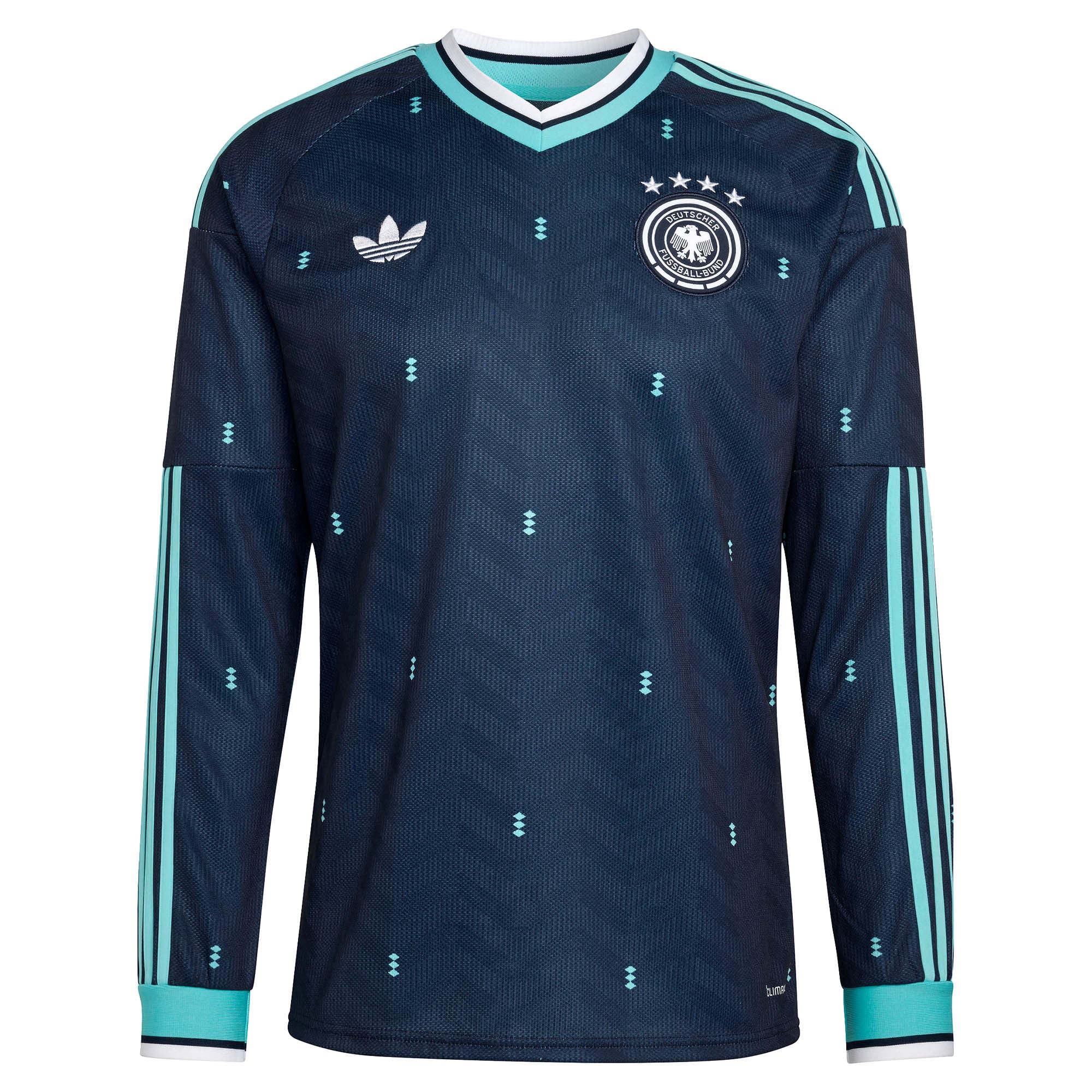 [SJH] Germany National Team 2026 Away Replica Long Sleeve Jersey - Navy