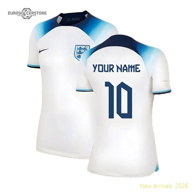 England Home Kit 2022-2023 Game Day Jersey For Match Days
