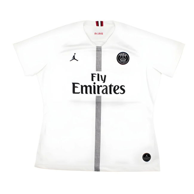 Womens Genuine 2018-2019 PSG Ligue 1 Uber Eats Away Uniform (PSG 2018)
