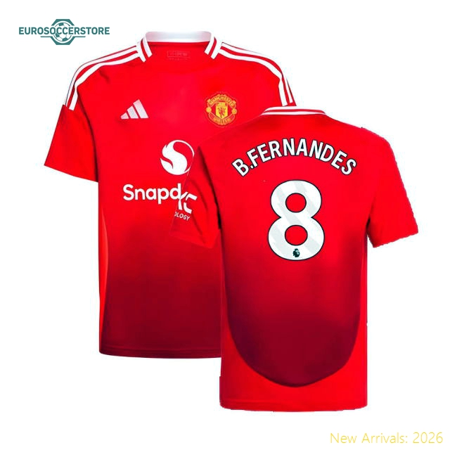 Kid-approved Kids Man Utd B.fernandes Jersey 2024-2025