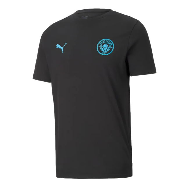2024-2025 Man City ESS Tee (Black) (Hemp 11)