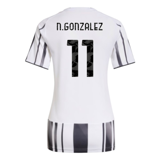 2025-2026 Juventus Home Shirt (Womens) (N.Gonzalez 11) Quick Dry