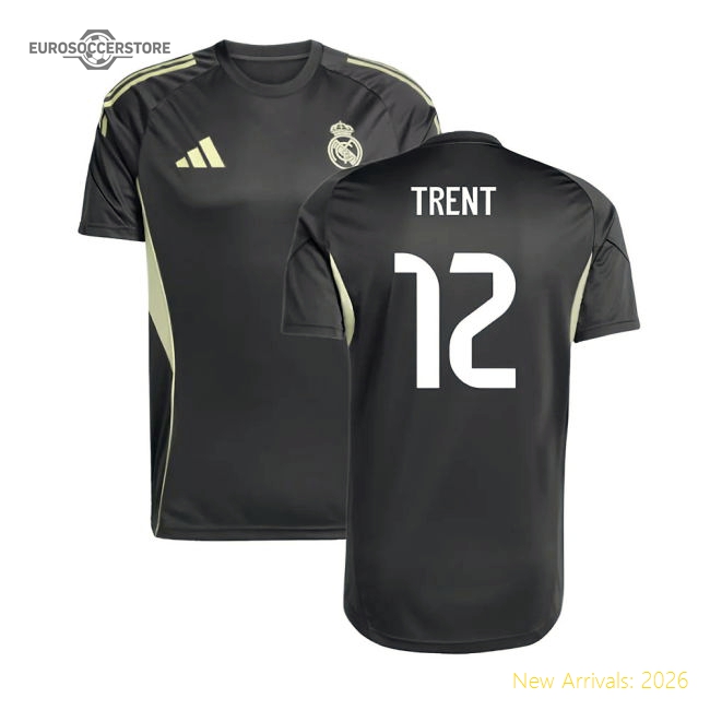 2025-2026 Madrid Real Madrid Training Jersey (Utility Grey) (Trent 12)