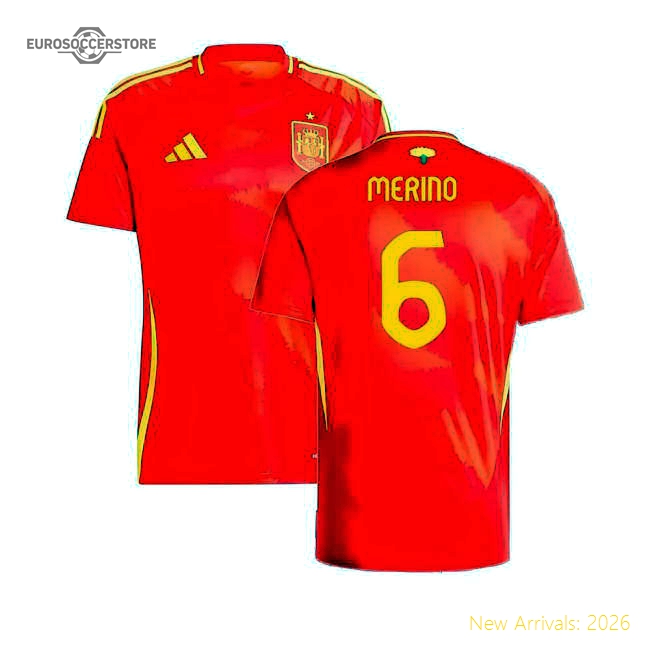 2024-2025 Spain Home Shirt (Merino 6)