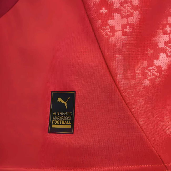 Genuine 2025-2026 Switzerland UEFA Home Jersey (Kids)