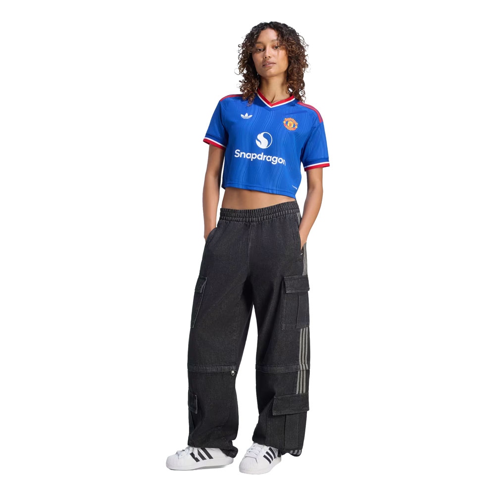 [LK] Wome Cropped Manchester United Away Jersey 26/27