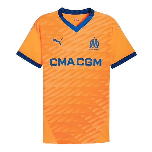 Authentic 2024-2025 Marseille Third With Retro Design - Perfect Fit