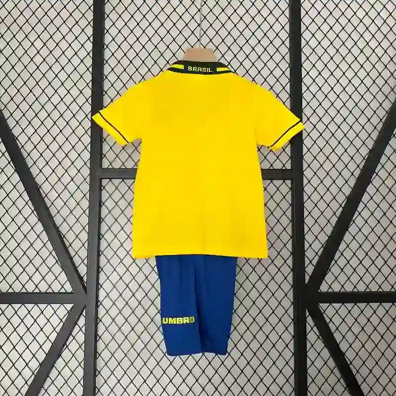 Cheap 1993-1994 Kids Brazil Jersey retro kit