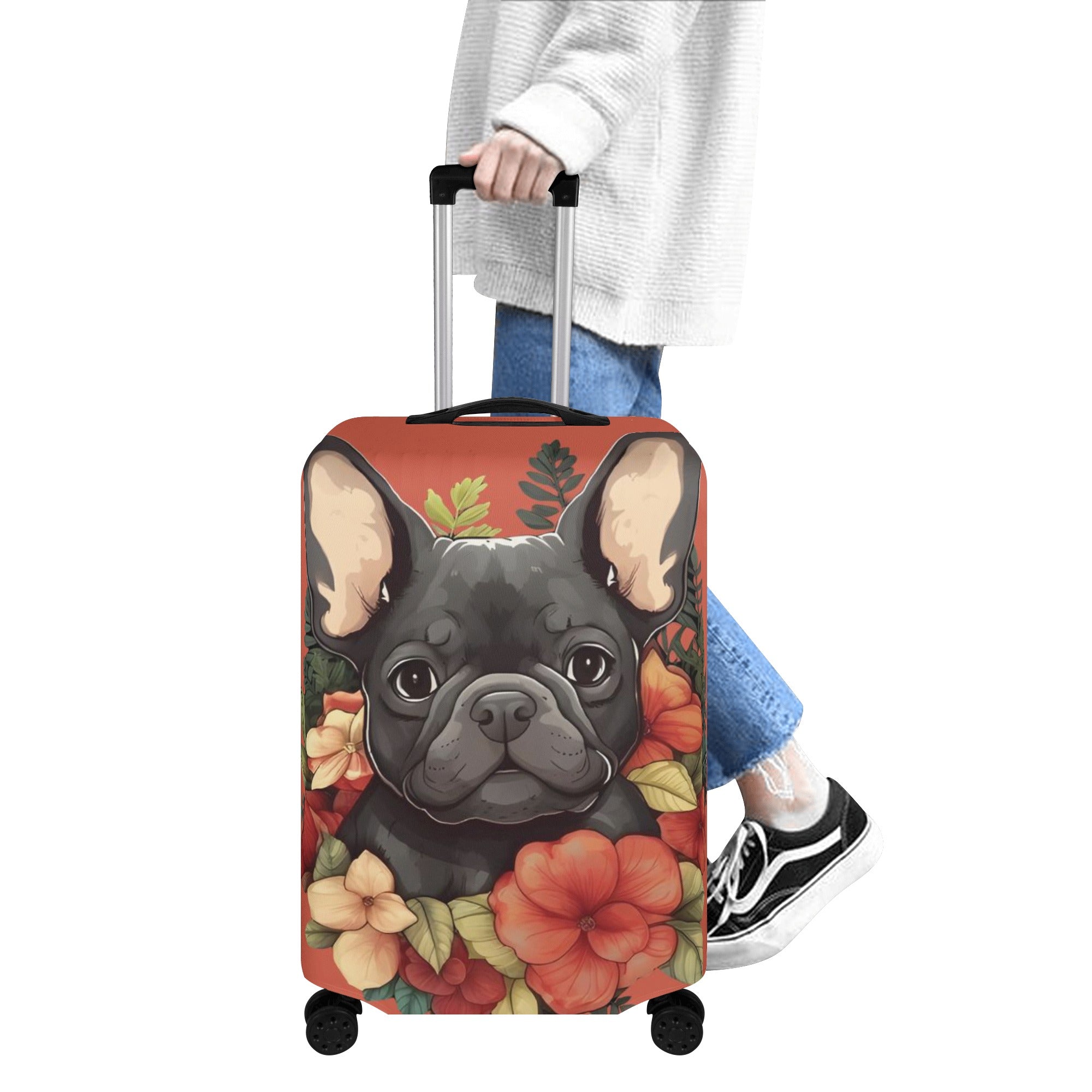 Culture-Inspired Trendy Louis - Luggage Cover for Everyday Wear