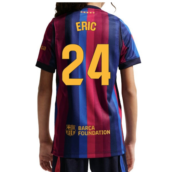 [JED] 2026-2027 Barcelona Home Shirt (Kids) (Eric 24)