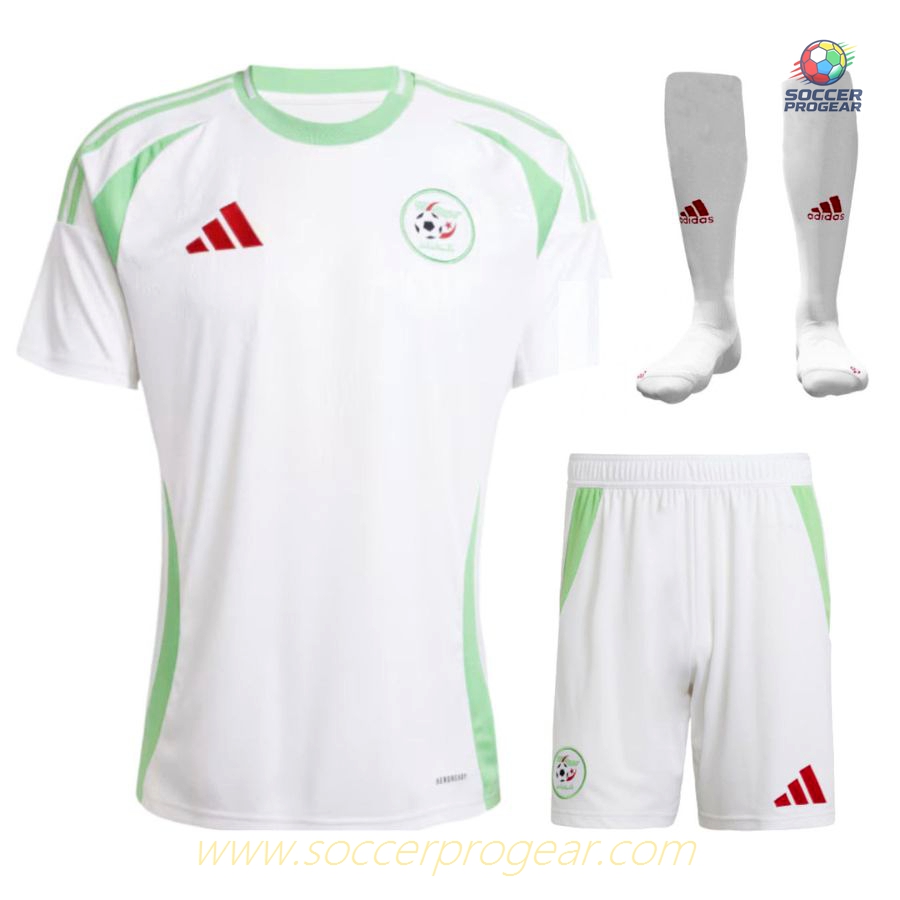 Algeria Home Football Shirt Kids Football Jersey 2024/25 Collection