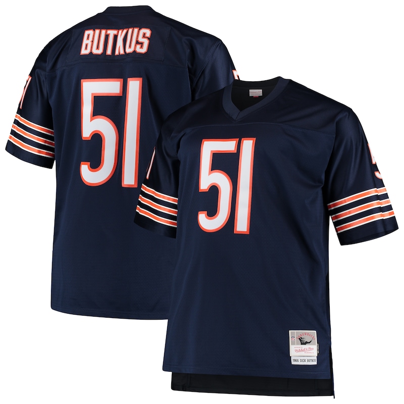 None Dick Butkus CHI Bears Powerful Affordable Jersey Game Day Wear