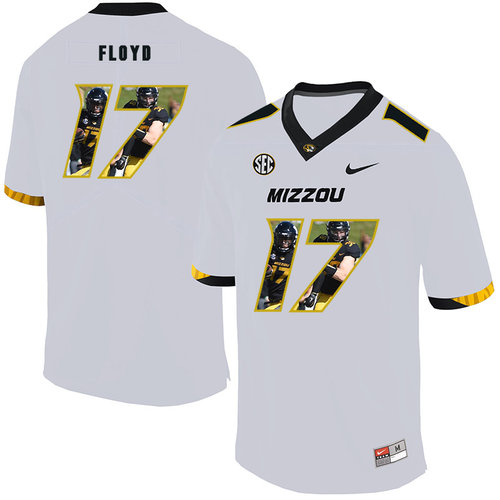Men's None White 2024 team authorized Richaud Floyd #17 moisture