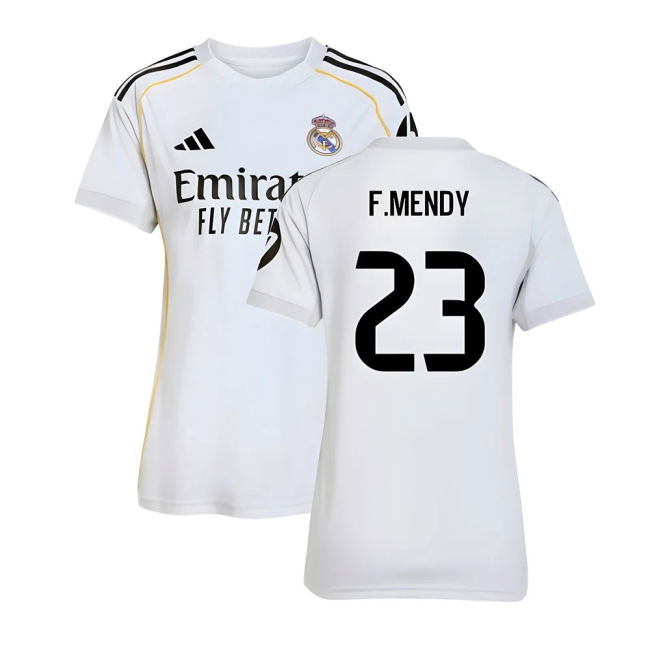 2025-2026 Real Madrid Home Shirt (Womens) (F.Mendy 23)