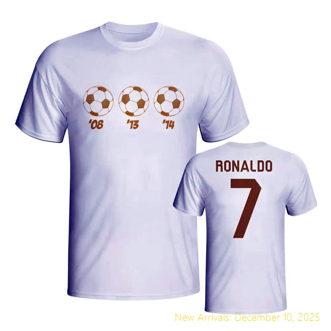 Top Grade Ronaldo Player of the Year Tee (White) - Best Value