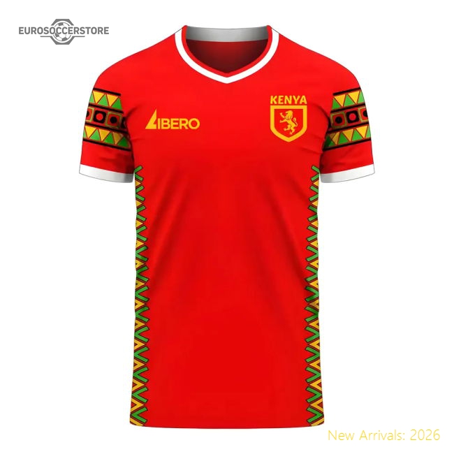 Kenya 2025-2026 Home Concept Football Kit (libero) - Womens