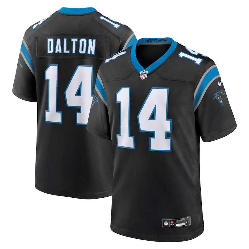 None Andy Dalton CAR Panthers Championship Genuine Jersey Football App