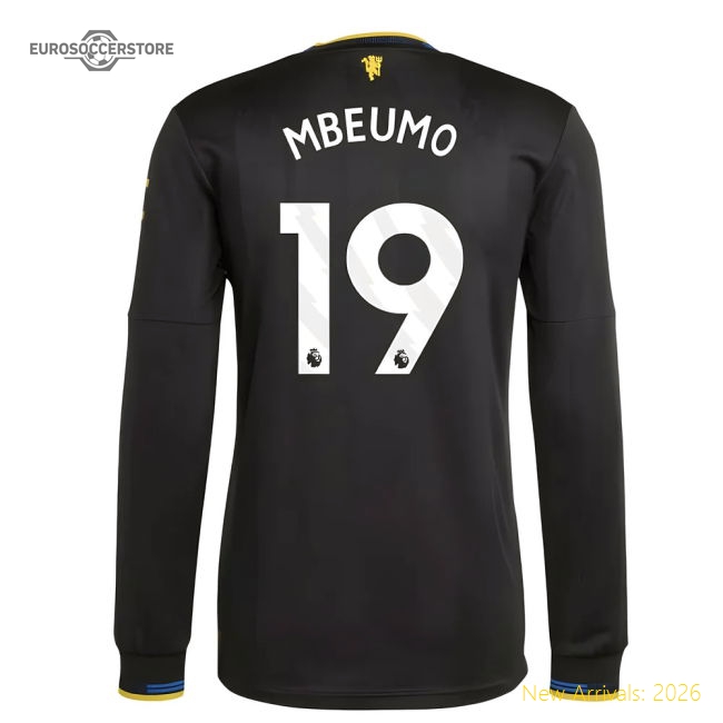 2025-2026 Man Utd Long Sleeve Third Football Jersey (Mbeumo 19)