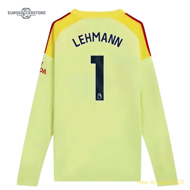 Child-friendly Arsenal Kids Jersey Lehmann 2025-2026 Aeroready