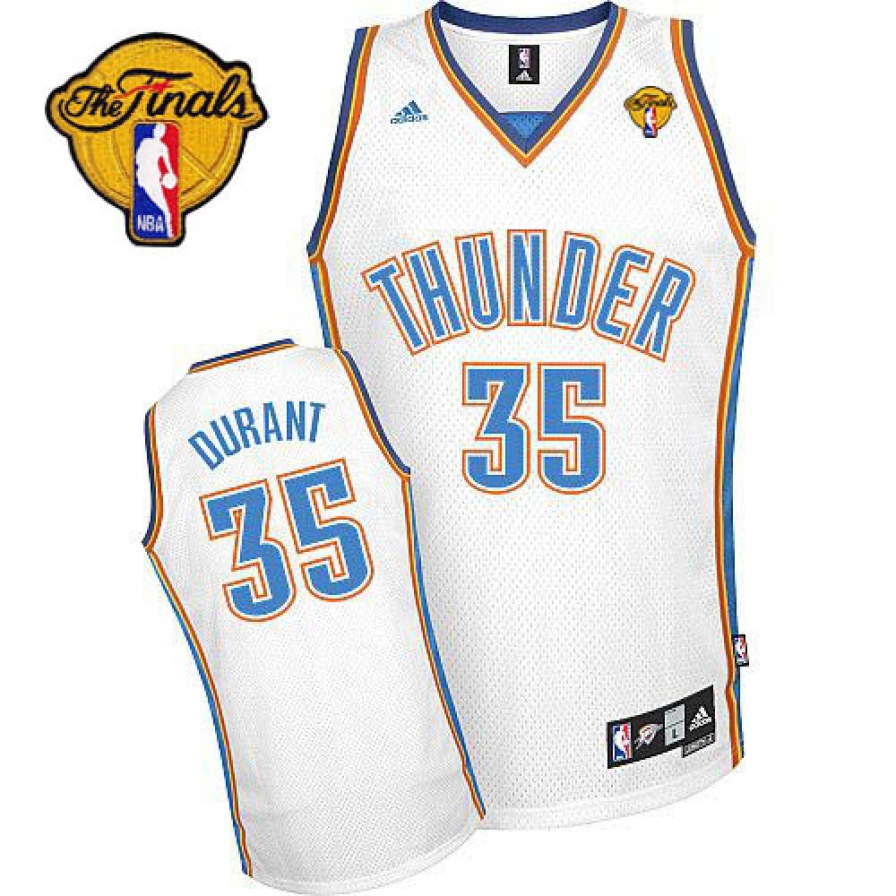 Performance Men's OKC Thunder #35 Kevin White Basketball Jersey