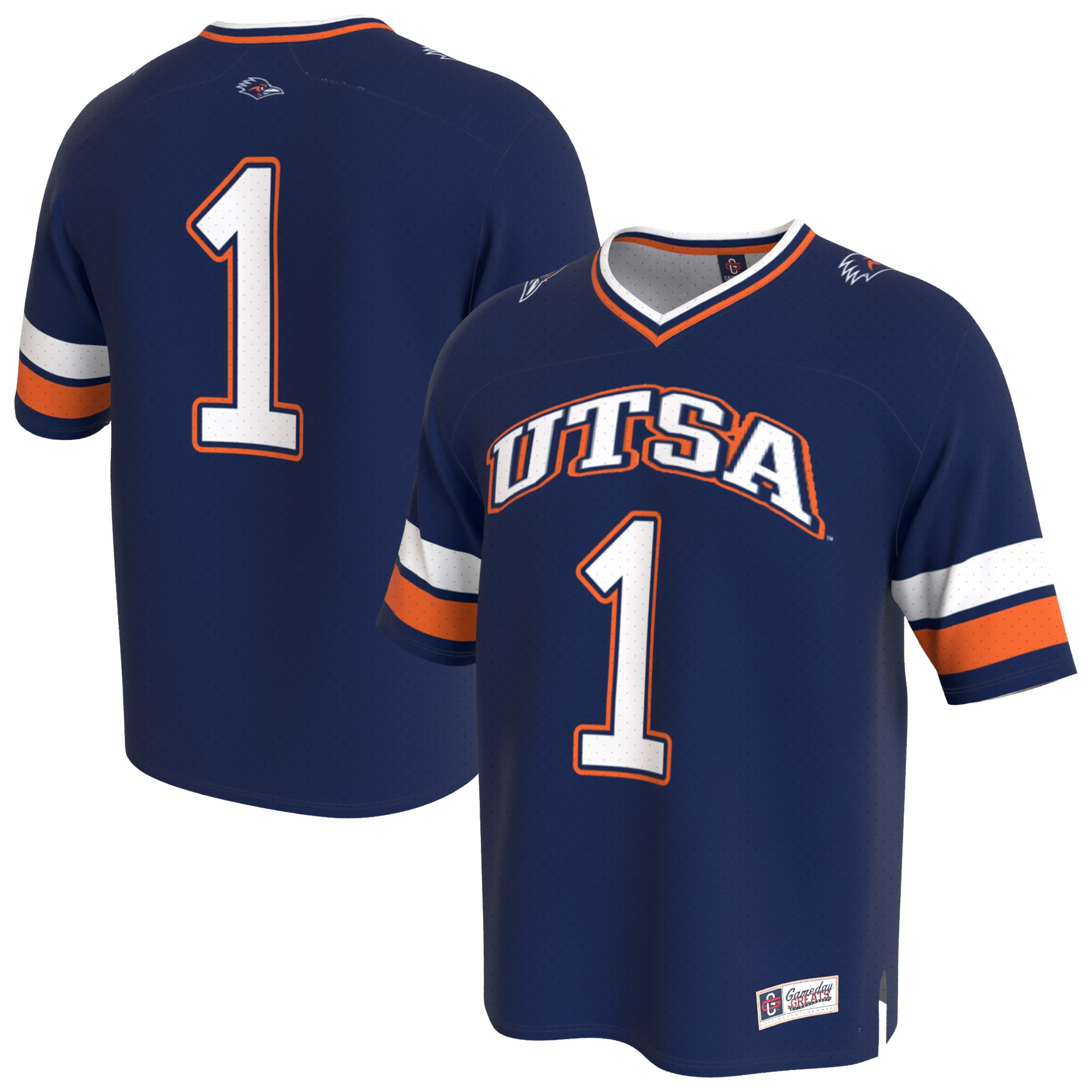 UTSA Roadrunners GameDay Greats Unisex Lightweight Collegiate Football Fashion 26/27 Football Jersey - Navy