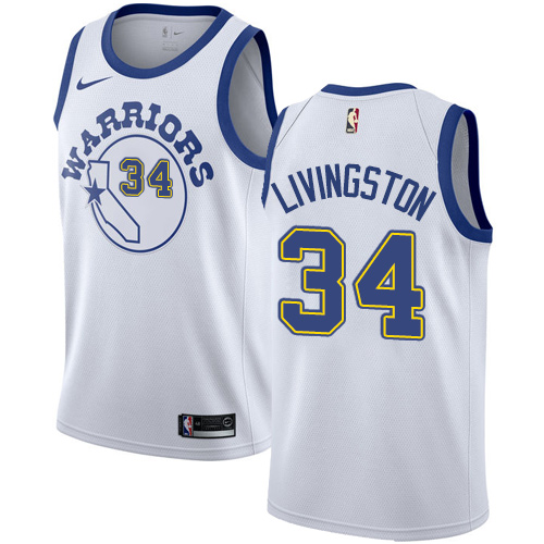Nike Warriors White State Warriors #34 Jersey - Game Day Wear