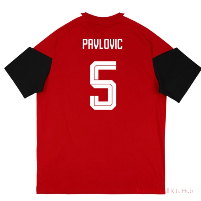 [LK] 2026/27 Germany Training Tee (Red) (Pavlovic 5)