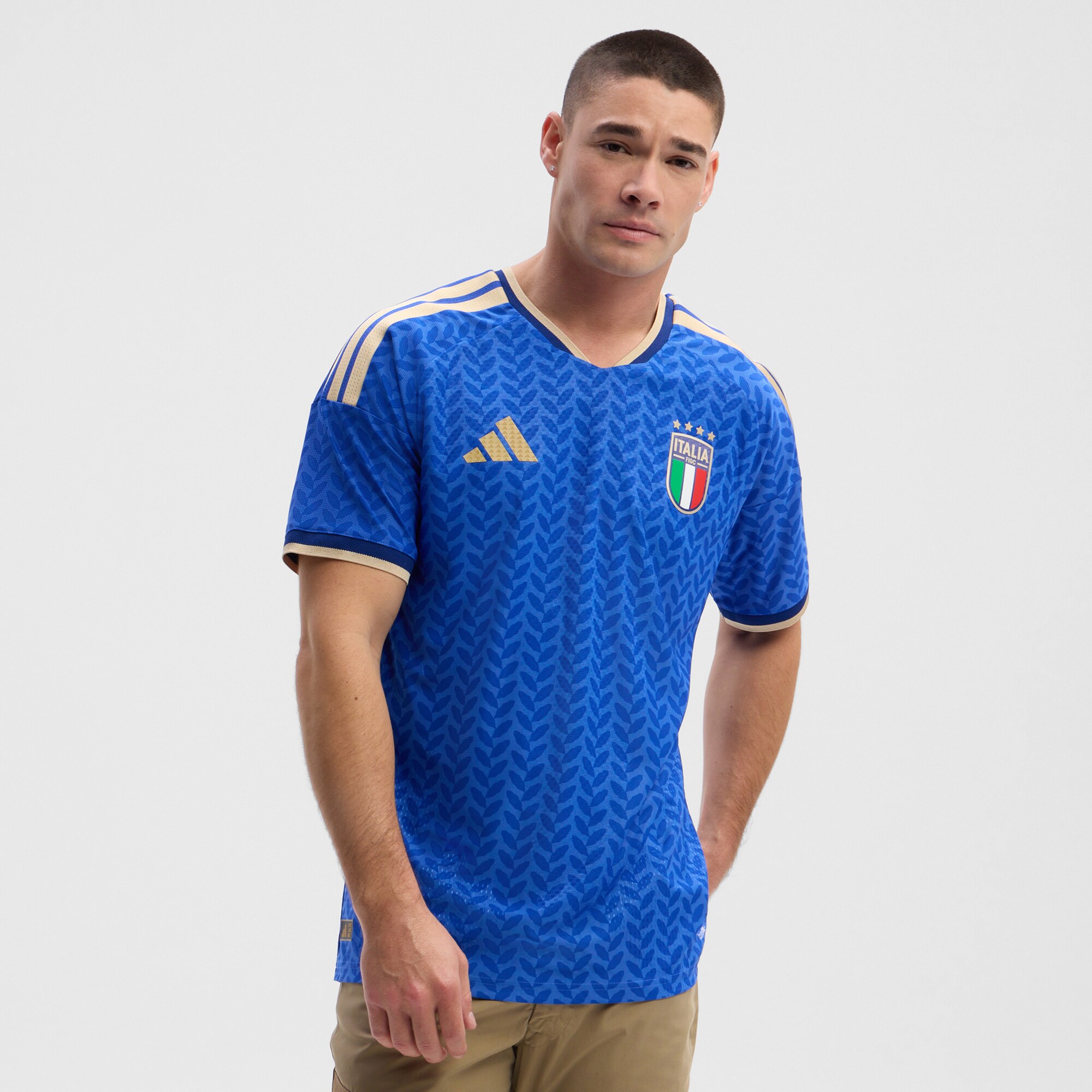 [SJH] Italy National Team 2026 Home On-Field Authentic Jersey - Blue