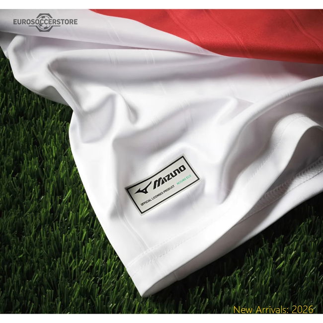 Authentic High-Quality 2025-2026 As Monaco Home Shirt