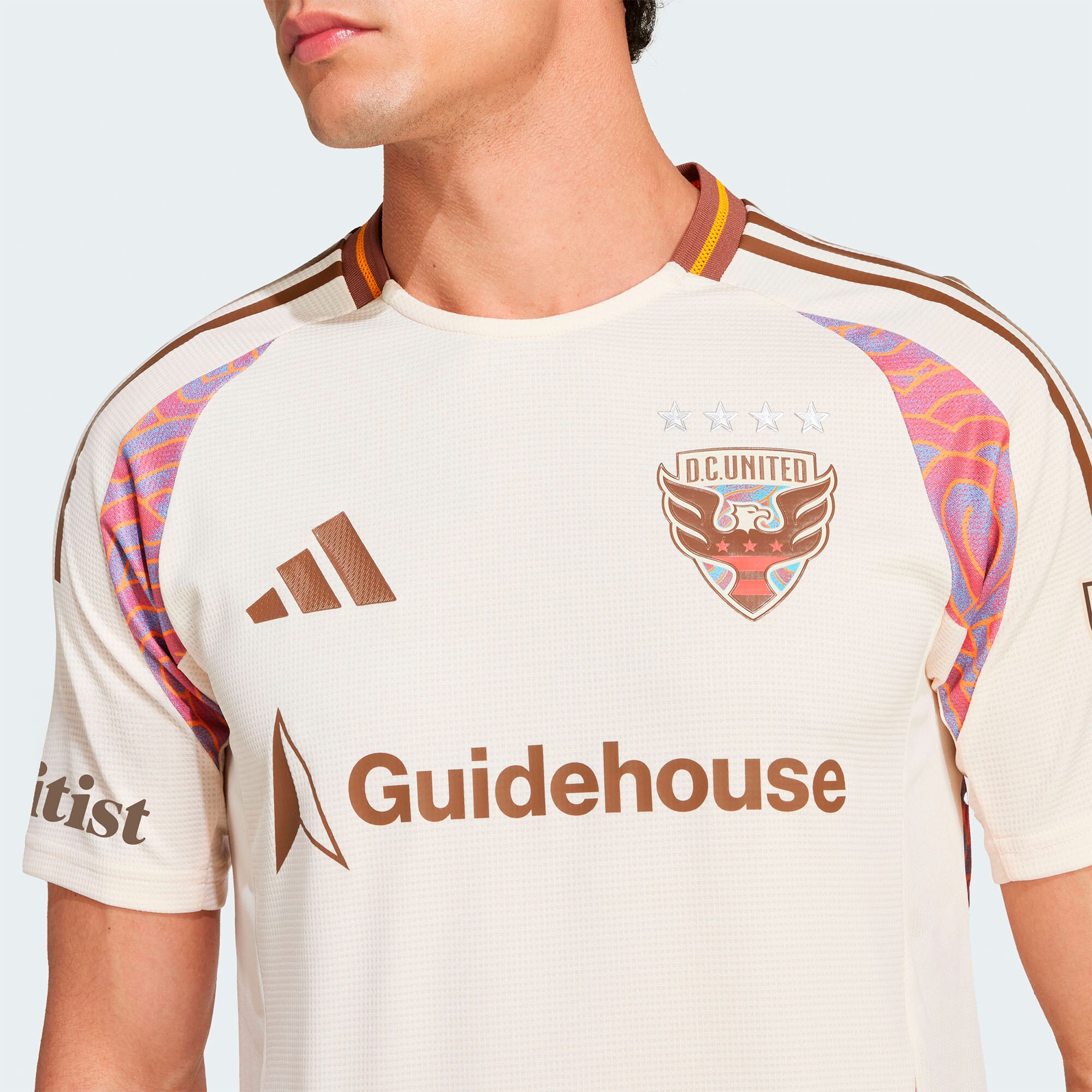 [SJH] D.C. United 2025 The Soul Kit On-Field Authentic Jersey - Natural