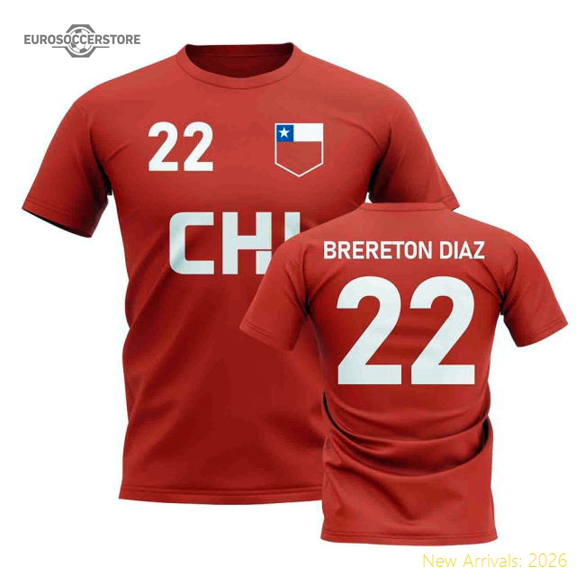 Chile 2022 Jersey Football Fan Apparel Match Day Essential