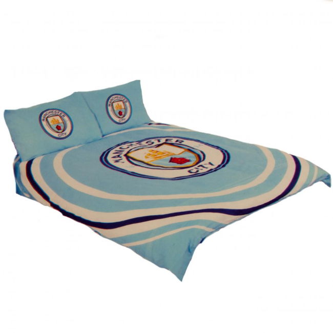 Manchester City FC Pulse Double Duvet Set (Match Day)